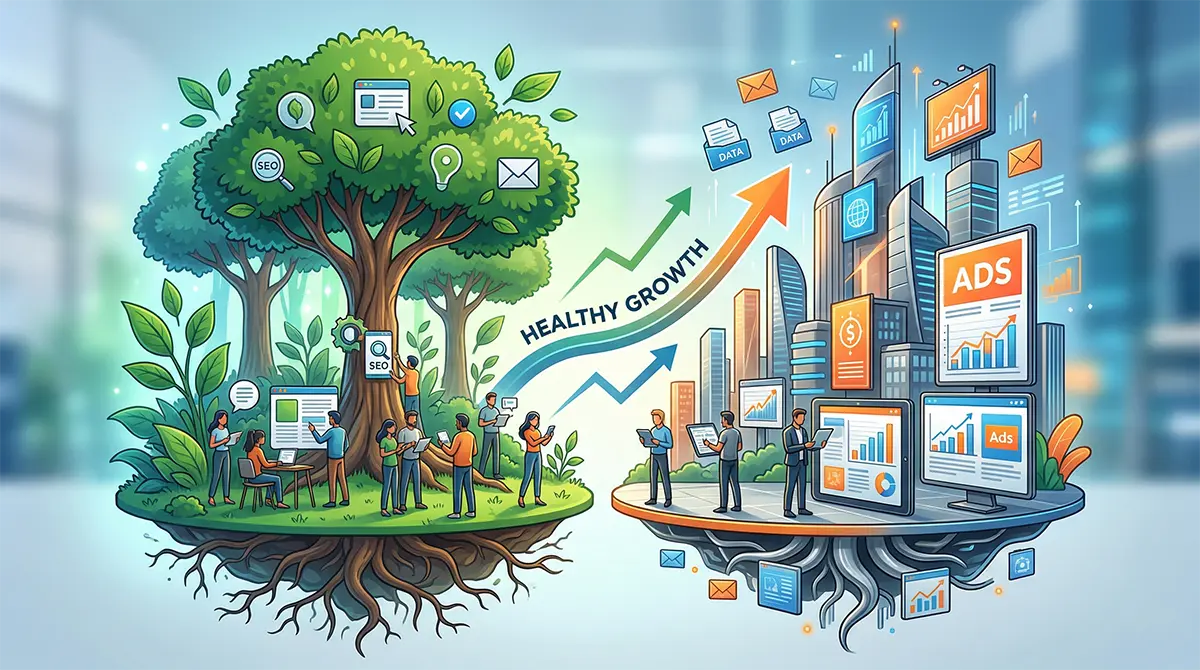 Marketing Organic vs. Marketing Plătit: Echilibrul perfect pentru o creștere sănătoasă